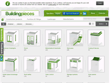 Tablet Screenshot of buildingpieces.com